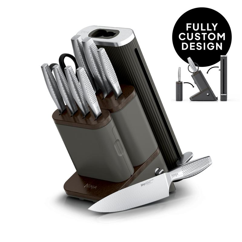 Ninja NeverDull Pro 11-Piece Premium Kitchen Knife Set & Steak Knives - WK62011