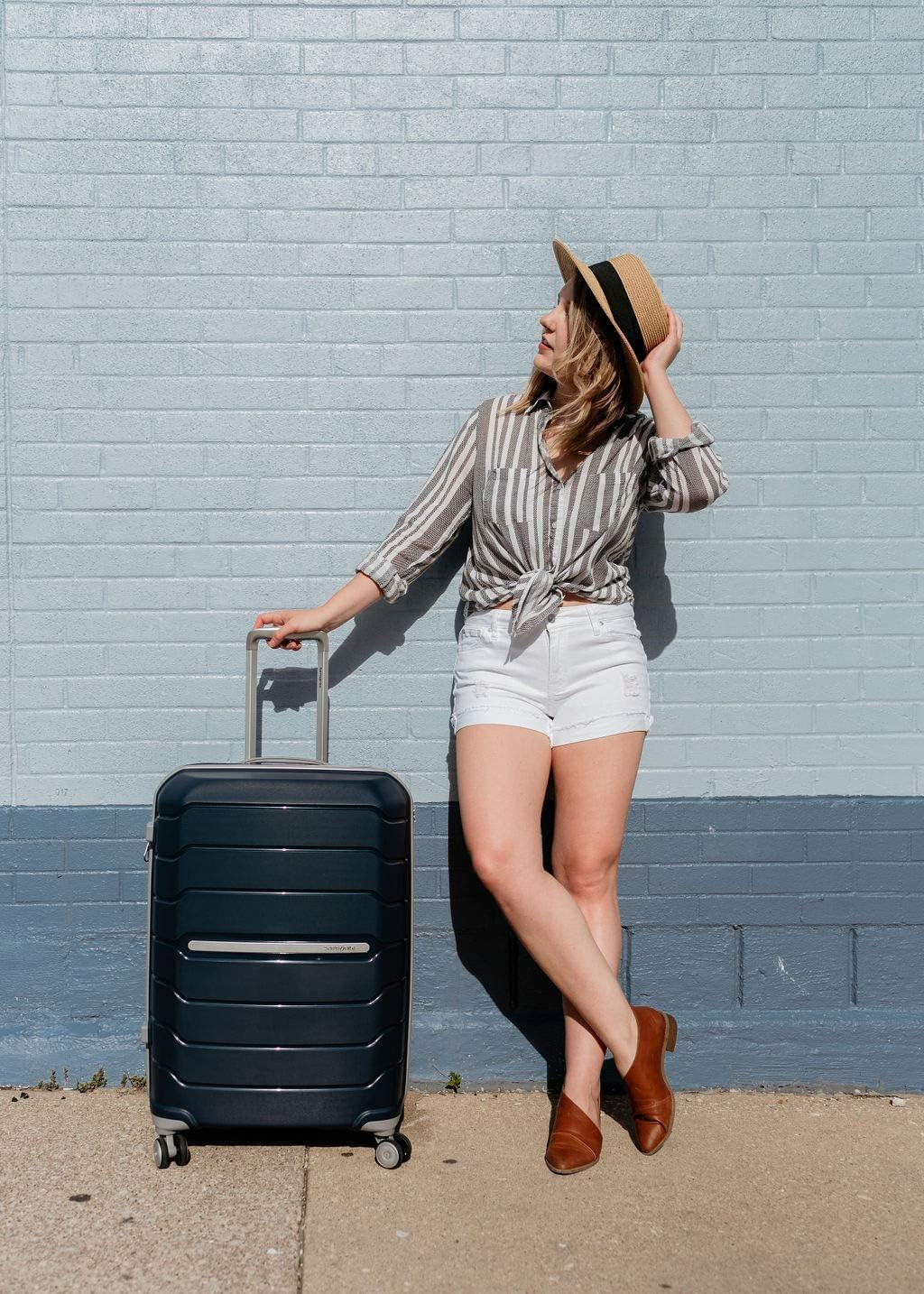 Freeform 2-Piece Luggage Set - Carry-On & Large Checked Luggage with Dual Spinner Wheels - Durable Polypropylene Hardshell - TSA Lock, Airline-Approved - Expandable Hard Shell