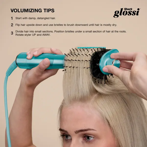 Shark Glossi Blow Dryer Brush - HT302